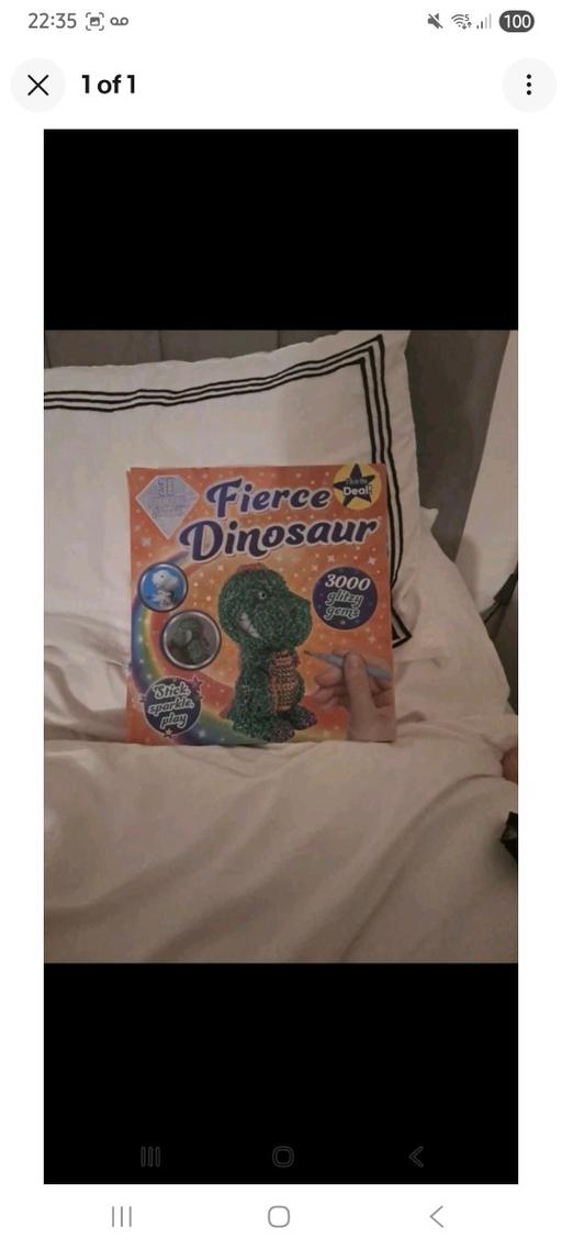 Buy & Sell Fareham Hampshire - Photos for brand new 3d glittery Dinosaur making kit
