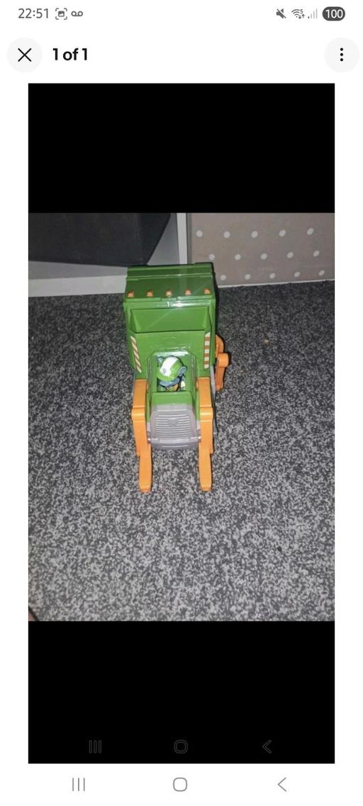 Buy & Sell Fareham Hampshire - Photos for Paw Patrol Rocky Recycle Truck With Figure