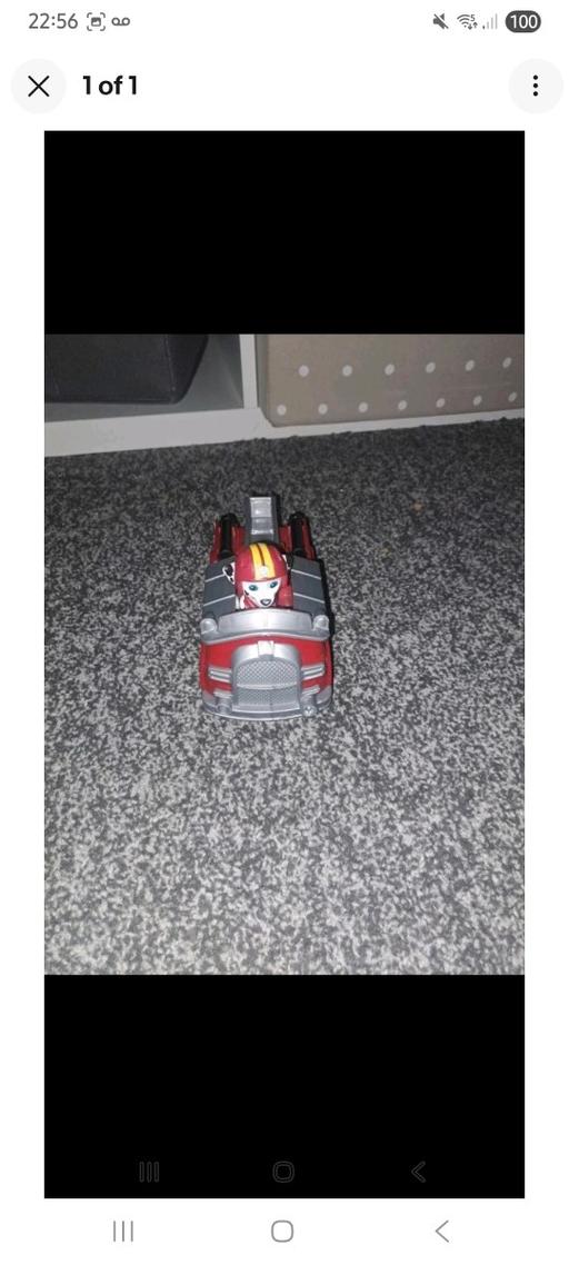 Buy & Sell Fareham Hampshire - Photos for Paw Patrol Marshall Figure With Fire Truck En