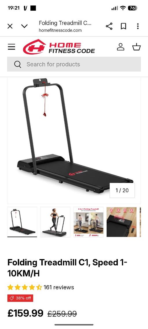 Buy & Sell Dawley Telford and Wrekin - Photos for Treadmill - Brand new