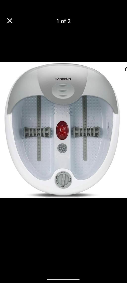 Buy & Sell Gunnersbury West London - Photos for Hangsun Foot Spa Bath Massager with Bubbles