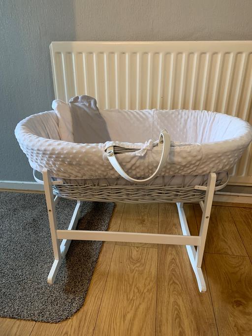 Buy & Sell Leamore Walsall - Photos for Moses basket with stand