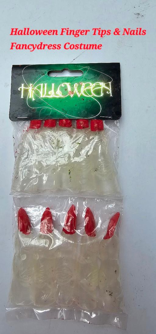 Buy & Sell Heath Hayes Cannock Chase - Photos for Halloween Witches Clear Fingers Red Nail Tip