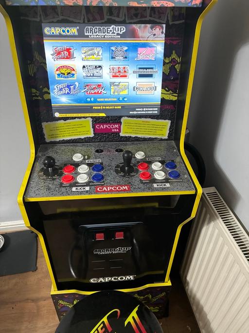 Buy & Sell Moorfields Liverpool - Photos for Street fighter arcade 1 up machine with stool