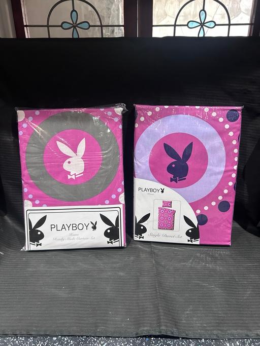 Buy & Sell Great Barr Birmingham - Photos for Playboy single duvet set and matching cutains