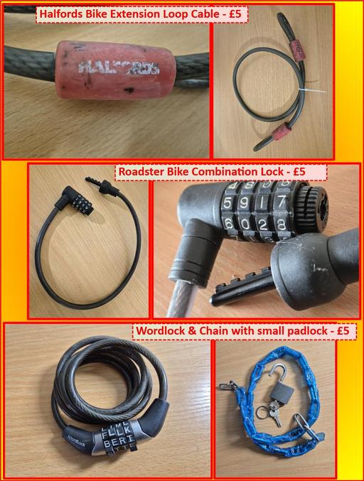 Buy & Sell Oldbury Sandwell - Photos for Bike Locks [3 sorts]