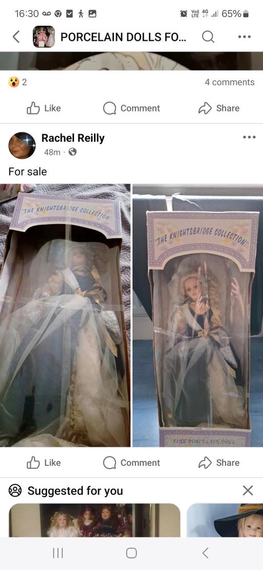 Buy & Sell Plaistow East London - Photos for beautiful porcelain doll