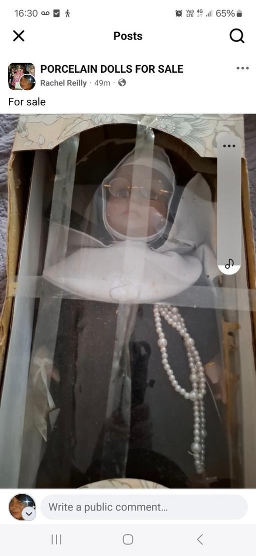 Buy & Sell Plaistow East London - Photos for beautiful Nun porcelain doll