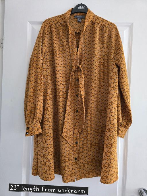 Buy & Sell Oldbury Sandwell - Photos for Primark long mustard blouse 👚 uk12