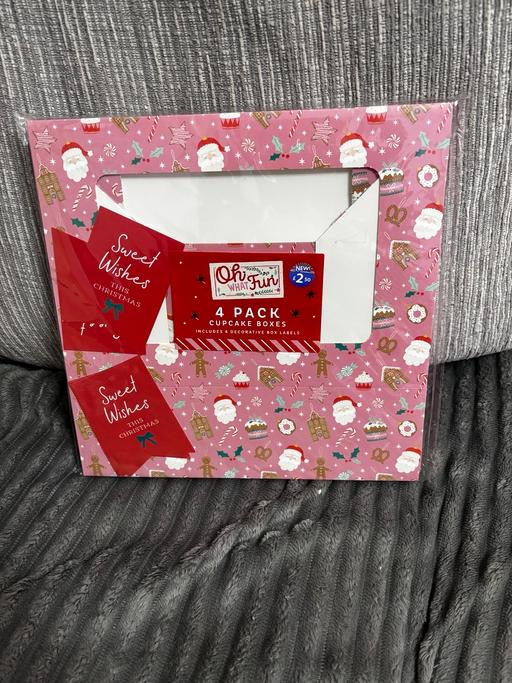 Buy & Sell Norbury South West London - Photos for New 4 pack cupcakes boxes