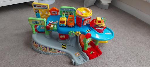 Buy & Sell Soham East Cambridgeshire - Photos for Vtech Toot-toot Garage + 3 cars