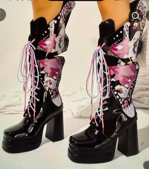 Buy & Sell Denmark Hill South East London - Photos for Women’s Black Butterfly Print Mid-Calf