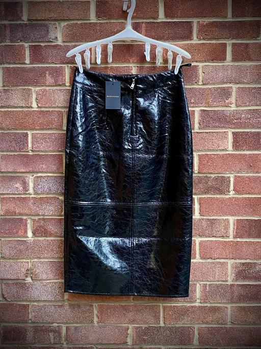 Buy & Sell Portswood Southampton - Photos for High Shine Faux Leather Pencil Skirt