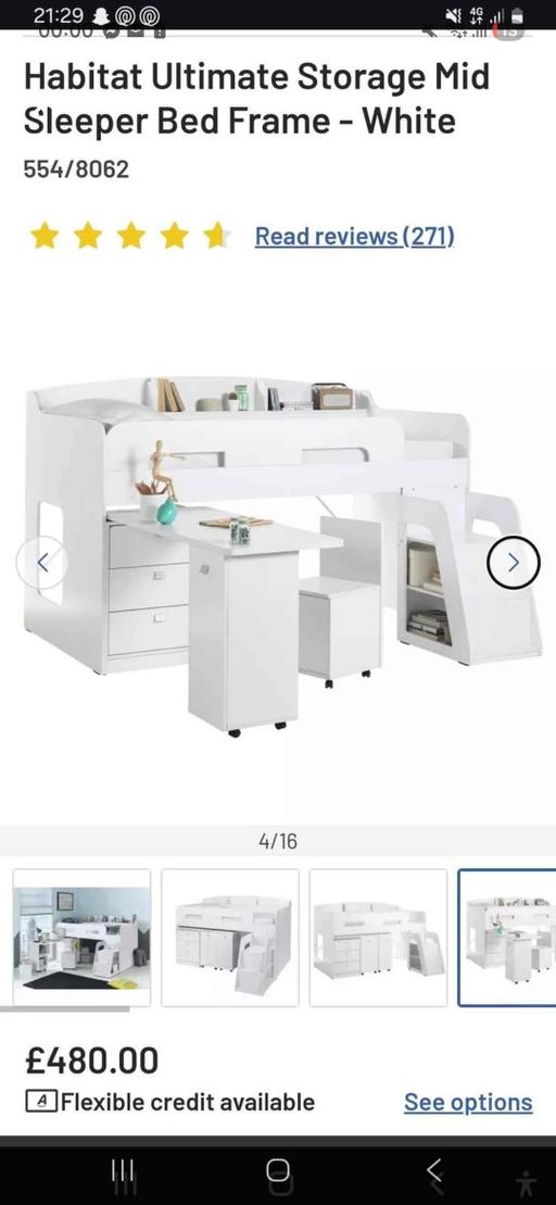 Buy & Sell Mount Pleasant Kirklees - Photos for Habitat , Argos cabin bag- white.