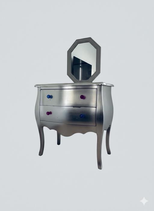 Buy & Sell Lambeth South West London - Photos for Silver 2 Drawer Dresser