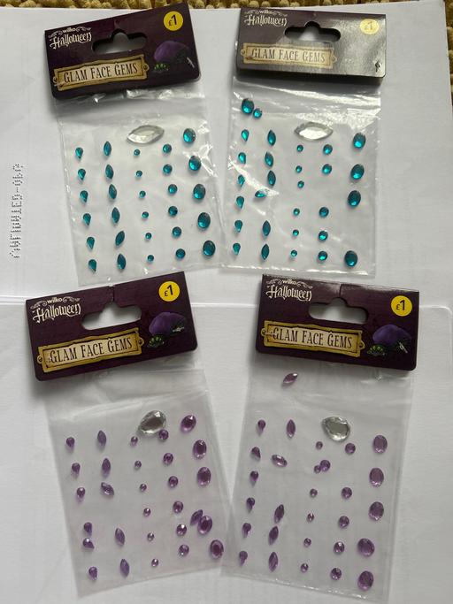 Buy & Sell Dovecot Knowsley - Photos for Halloween/ festival face gems. 2 colours. New