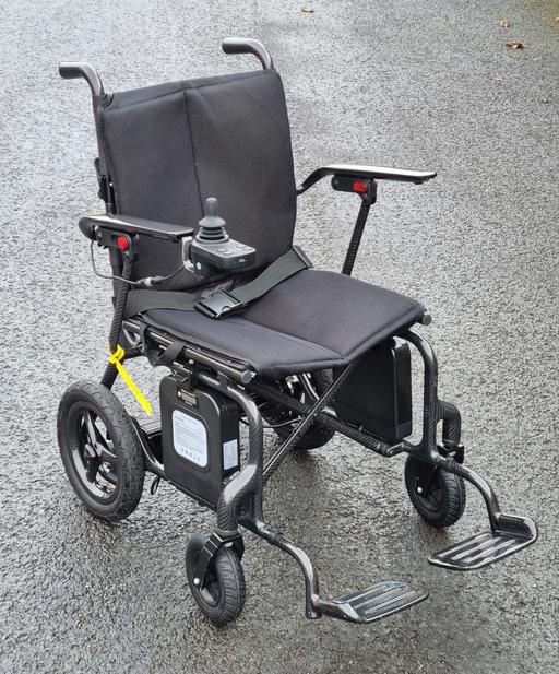 Buy & Sell Mawdesley Chorley - Photos for EEZEEGO LW3 CARBON Folding Powerchair