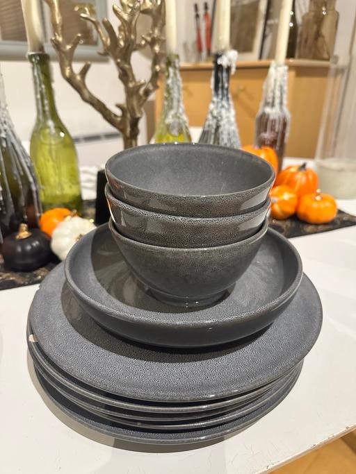 Buy & Sell South Kensington South West London - Photos for Dinner set grey