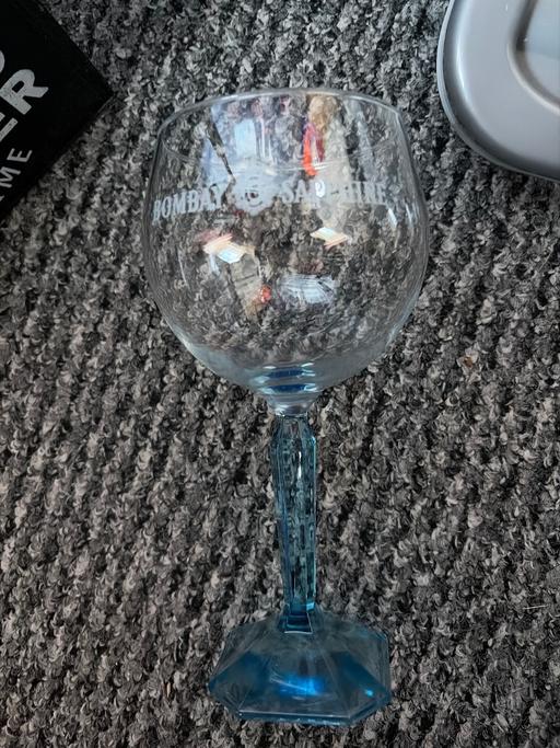 Buy & Sell - Photos for Bombay Sapphire gin glass x1