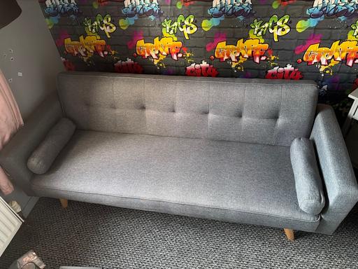 Buy & Sell Bootle Sefton - Photos for Small grey sofa bed