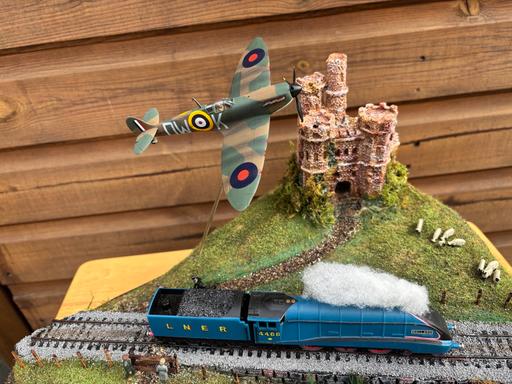 Buy & Sell Broad Marston Wychavon - Photos for Mk1a Spitfire with locomotive Diorama