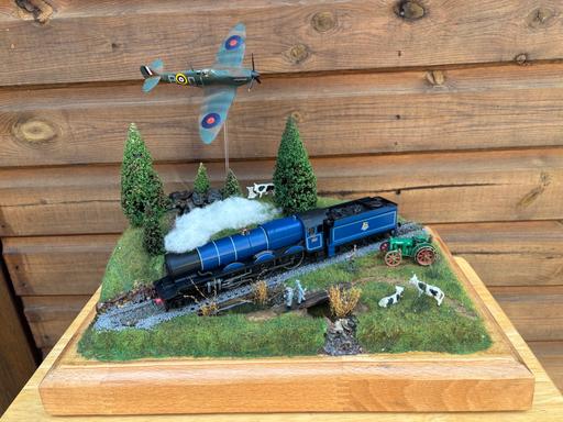 Buy & Sell Broad Marston Wychavon - Photos for Supermarine Spitfire with Locomotive Diorama
