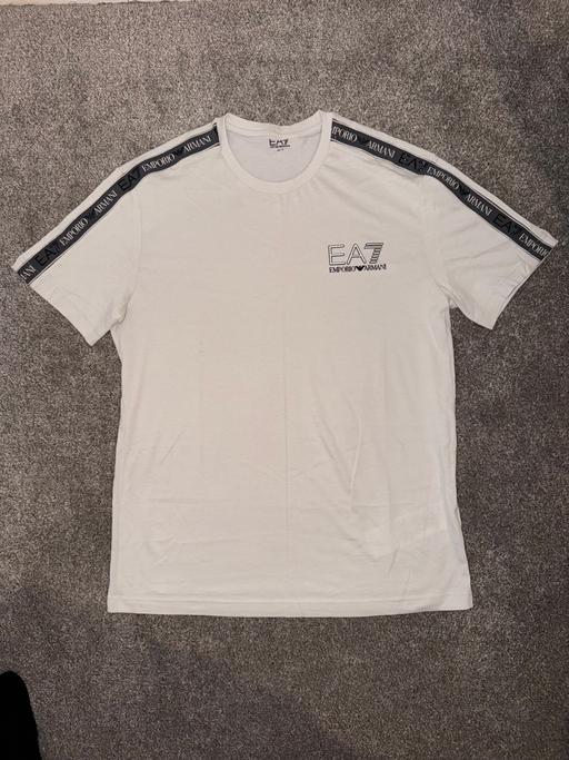 Buy & Sell Bournemouth Bournemouth, Christchurch and Poole - Photos for White Emporio Armani EA7 T-shirt