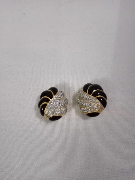 Buy & Sell Hall Green Birmingham - Photos for SWAROVSKI COBALT BLUE CLIP-ON EARRINGS.