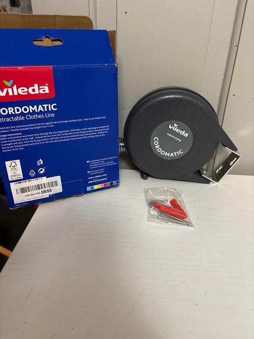 Buy & Sell Duckmanton Chesterfield - Photos for Vileda cordomatic retractable clothes line