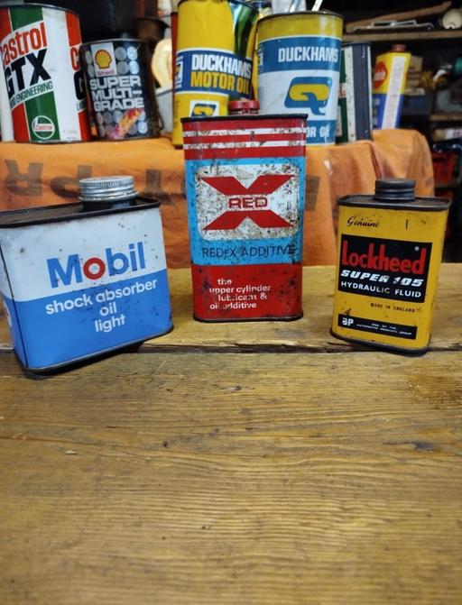 Buy & Sell Tame Valley Industrial Estate Tamworth - Photos for Vintage Oil Cans Etc Mobil - Redex - Lockheed