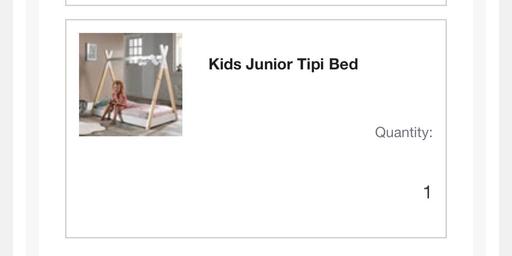 Buy & Sell Woodlands South West London - Photos for Kiss Junior Tipi Bed