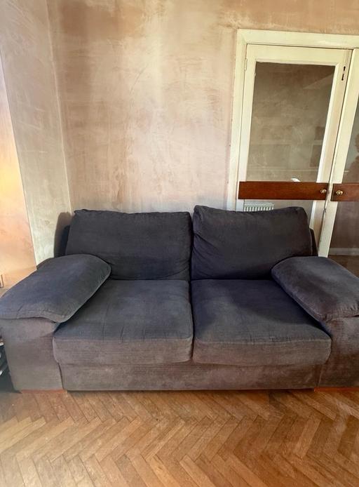 Buy & Sell Angel North London - Photos for 2 Charcoal grey 3 seater sofas
