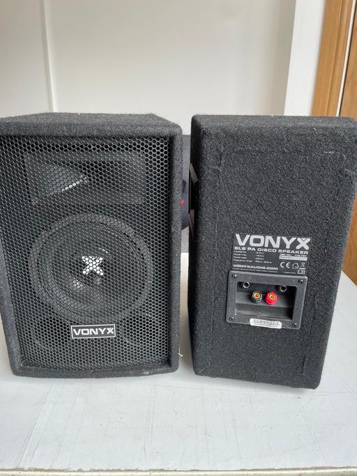 Buy & Sell Rednal Birmingham - Photos for Pair Vonyx sl6 inch speakers. DJ. Disco