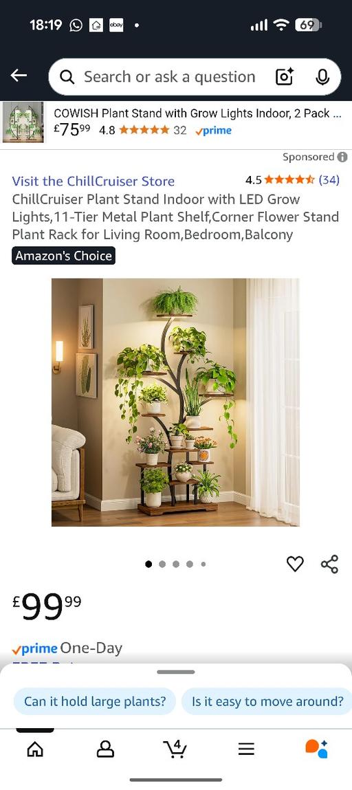 Buy & Sell Wythenshawe Manchester - Photos for plant stands with grow lights