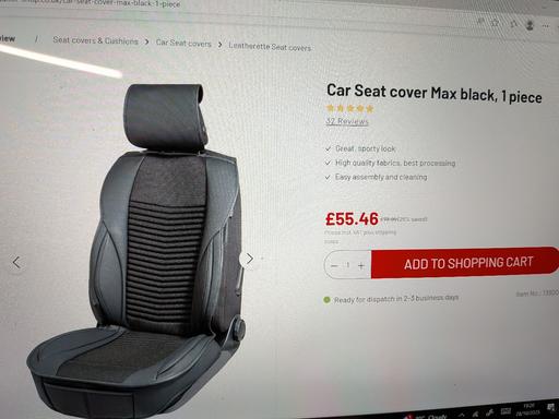 Vehicles Wythenshawe Manchester - Photos for walser max car seat cover