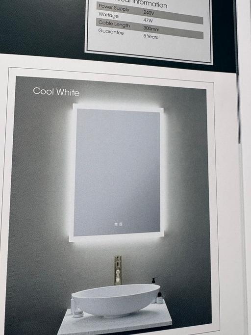 Buy & Sell Coton Nuneaton and Bedworth - Photos for Brand new led mirror 60cm x 80cm