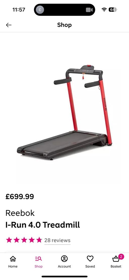 Buy & Sell Rowley Regis Sandwell - Photos for Reebok Treadmill