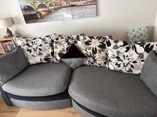 Buy & Sell Bloxwich Walsall - Photos for Sofa Set - Grey+Black