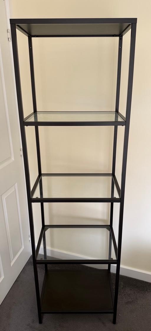 Buy & Sell Lawley Telford and Wrekin - Photos for Ikea shelving unit VITTSJO - as good as new!