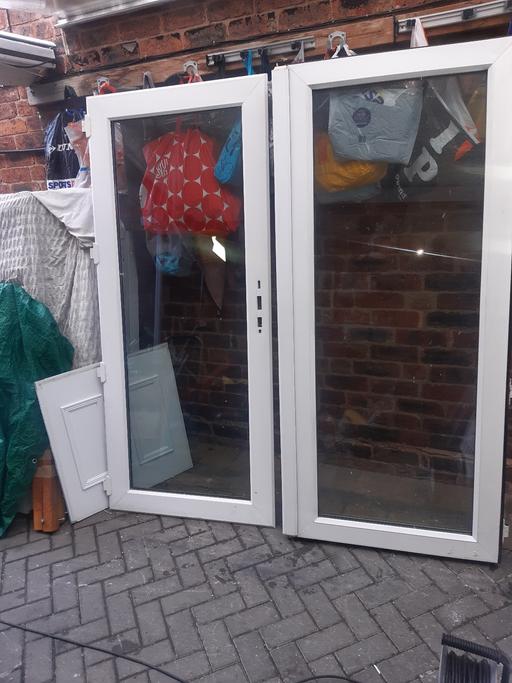 Buy & Sell Heath Town Wolverhampton - Photos for pvc french/patio doors mint