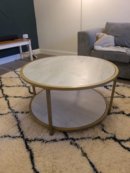 Buy & Sell Overdale Telford and Wrekin - Photos for Marble + gold coffee table