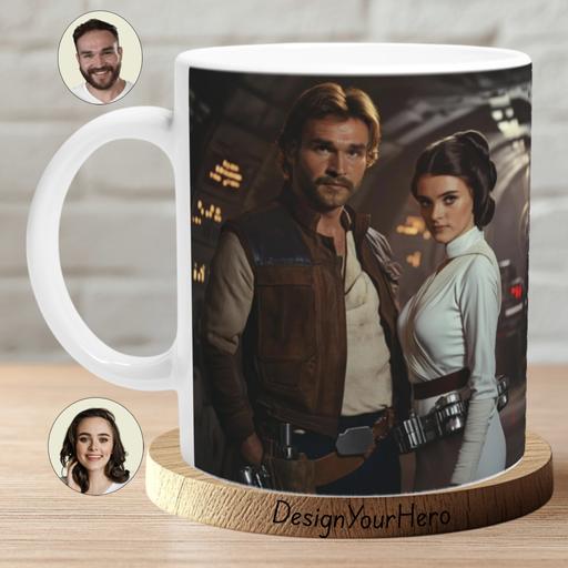 Buy & Sell Kennington South East London - Photos for Personalised Star Wars duo Mug