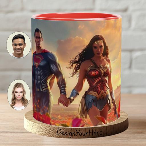 Buy & Sell Kennington South East London - Photos for Personalised Superman & Wonder Woman duo Mug