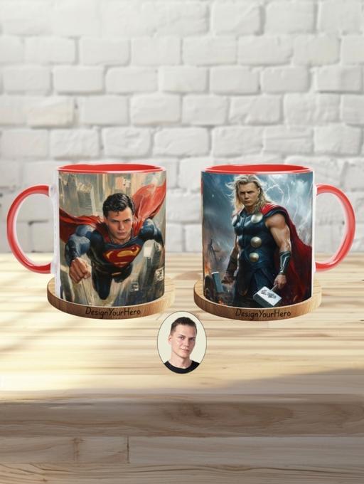 Buy & Sell Kennington South East London - Photos for Personalised Hero Duo Mug