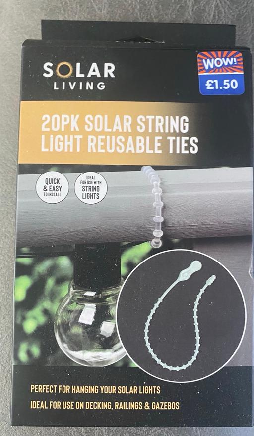 Buy & Sell Acocks Green Birmingham - Photos for Solar string light cable ties