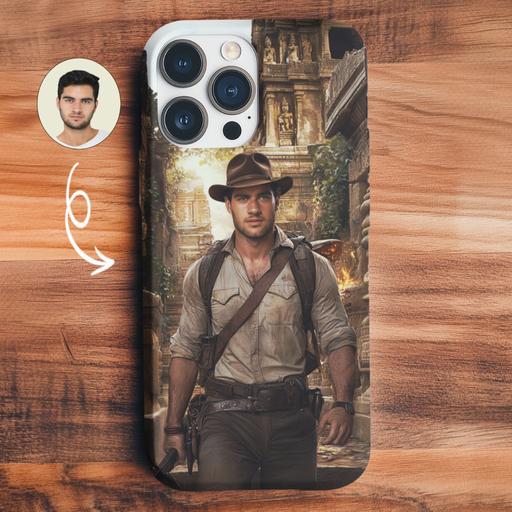 Buy & Sell Kennington South East London - Photos for Personalised Indiana Jones iPhone Case