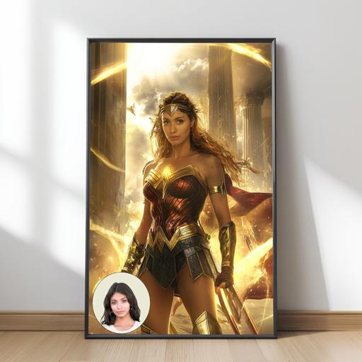 Buy & Sell Kennington South East London - Photos for Personalised Wonder Woman Poster