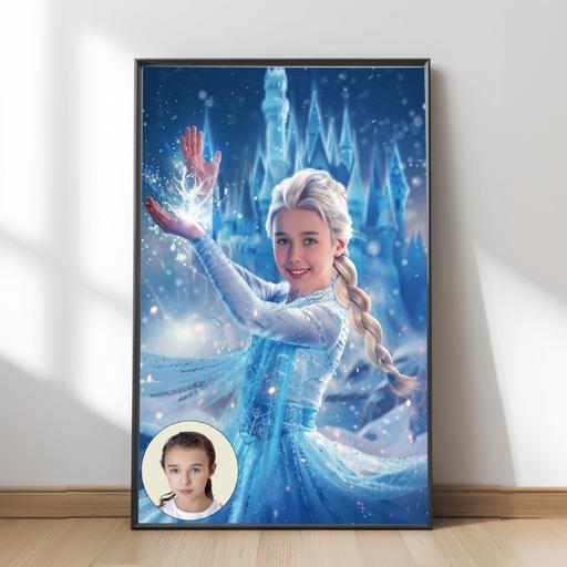 Buy & Sell Kennington South East London - Photos for Personalised Elsa Frozen Poster