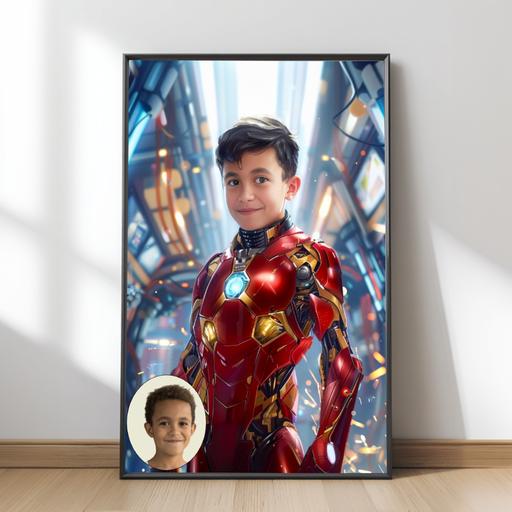 Buy & Sell Kennington South East London - Photos for Personalised Mini Iron man Hero Poster