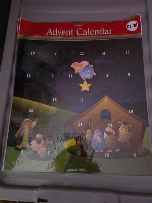 Buy & Sell Blackpool Town Centre Blackpool - Photos for Nativity Advent calendar NEW